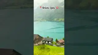 The Most Beautiful Lakeside view in Switzerland🇨🇭 #shorts #nature #swiss #travel #mountains#viral