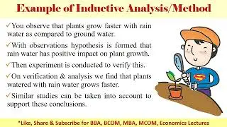 Inductive and Deductive Analysis | Microeconomics | Inductive Analysis | Deductive Analysis