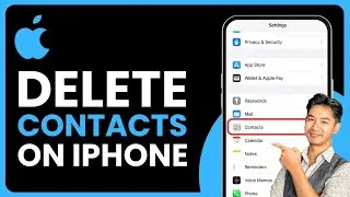 How to Delete Contacts on iPhone !!