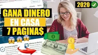 MEJORES P&aacute;ginas para GANAR DINERO 🤑 por INTERNET 2020 | SIN INVERTIR