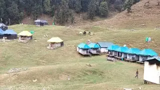 Beautiful Valley Chopta/Himalaya Resort chopta Uttarakhand/चोपता Tungnath trekking basecamp&lrm;