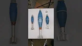 120mm XM932 Mortar Round Used In The M120/M121 Mortars #mortar #military #war #ordnance #120mm