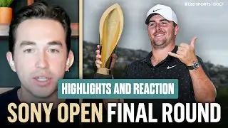 Chris Gotterup (-16) wins 2026 Sony Open, claims third career PGA Tour win | Final Round Recap