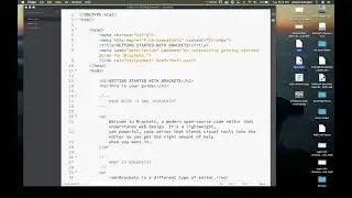 MGD 141 - Intro to Code Editors
