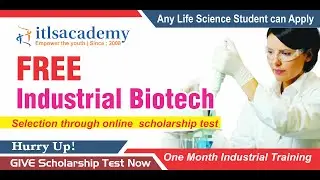 FREE INDUSTRIAL BIOTECHNOLOGY TRAINING