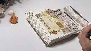 POV: Silent Saturday Night #ASMRJournaling #junkjournal #asmr  #journalasmr #mindfuljournaling