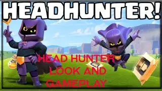 New Troop HEADHUNTER Gameplay and look || Play with Hunter   coc
