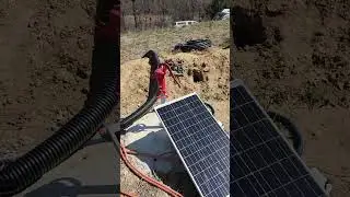 The Homestead build site and solar water pump