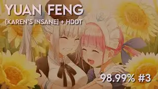 osu! | Yan Zhen - Yuan Feng [Karen's Insane] + HDDT 98.98% #3