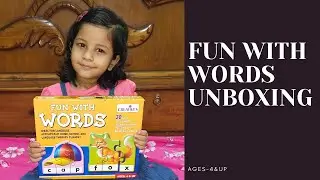 Fun with Words | Educational Alphabetical Letters Games and Puzzle | Unboxing Video| #Sweetsiddhi |