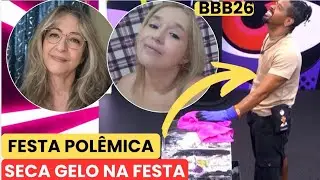 BBB 26: FESTA DO L&Iacute;DER TEVE TRETA POL&Ecirc;MICA + ENXUGAR GELO PRA FESTA? 📱