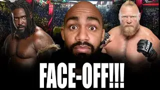 We really need to talk about the BROCK LESNAR vs OBA FEMI Face-off