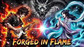 Forged in Flame - Elaryn (feat. Ryux) | Cinematic Rock Metal (Official Music Video)