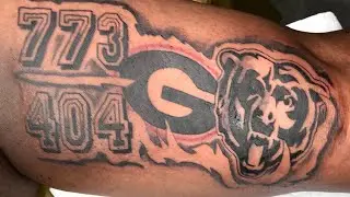 Inner Arm Tattoo Time Lapse / FK Irons Xion / Bronc Staves