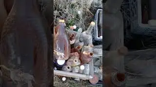 A bazillion bottles from years gone by 