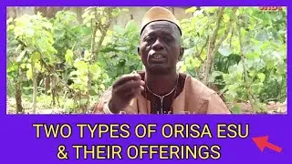 Orisha Esu/Eshu Laalu are of two types & their Offerings in Ifa Religion/Yoruba Religion | Elegua