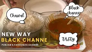 How to make black channa moongi dal Recipe #chawal #viralvideo 