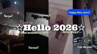 Goodbye 2025 👋 ~ Hello 2026 💋