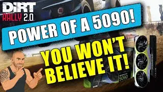 Эта конфигурация с RTX 5090 делает гоночные игры невероятно зрелищными.
