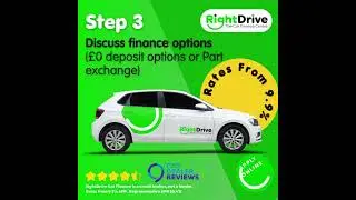 RightDrive Car Finance - Our 5 Easy Steps to Car Finance