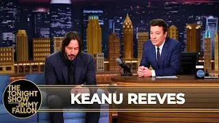 Jimmy Fallon STOPS His Show When Keanu Reeves FREEZES Over Abandoned Teen's Question