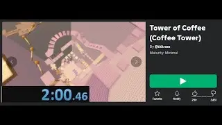 Tower of Coffee (Coffee Tower) - pink matcha latte speedrun (2:00.46)
