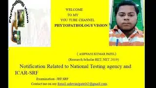 National Testing Agency- UGC NET,SRF.,Exam pattern of ICAR-SRF