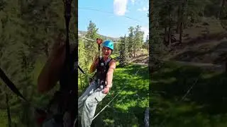 Estes Park's High Ropes Course! #highropecourse #adventure #estespark