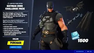 *NEW* BATMAN ZERO BUNDLE in Fortnite!