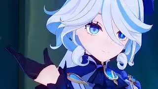 Furina (Focalors) the Hydro Archon First Appearance | Genshin Impact 4.0 Scene