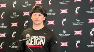UC&rsquo;s Scott Satterfield, Brendan Sorsby, Brady Lichtenberg, Jack Dingle & Carter Brown on spring game