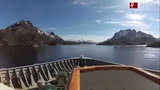 Im Zeitraffer durch den legendären Raftsund zum Trollfjord - Hurtigruten & Polarkreis-Reisen