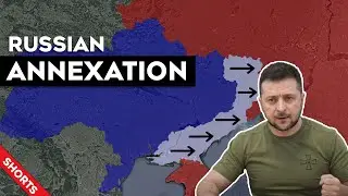 Россия аннексирует Донецк, Луганск, Запорожье и Херсон 🇺🇦➡️🇷🇺 #Shorts
