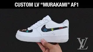 Louis Vuitton Air Force 1's Custom 