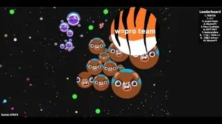 Agar.io: Gigantic Popsplit Fail! Try Not to Laugh!! ;(