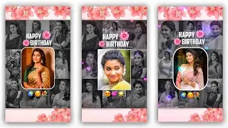 Multiple Photo Frame Birthday Video Editing in inshot Tamil 2026 | Black shirt White Birthday Reels