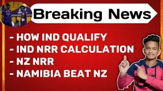 BREAKING: India Semi Final Qualifying Scenario Net Run Rate Calculation | How India Qualify | MPL