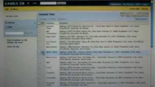 Dabble Database demo in Eight Minutes and Fourty Seconds