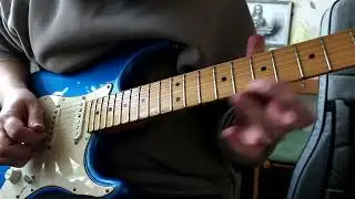 Melodic shred solo on my strat/мой соляк из нового трека