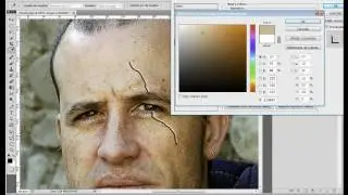 Tutorial Photoshop // Crear cicatrices (By Txomi Rodriguez)