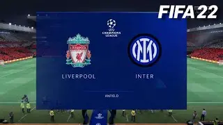 LIVERPOOL vs. INTER | UEFA CHAMPIONS LEAGUE | FIFA 22 (FULL GAMEPLAY)