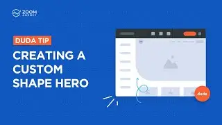 Duda Website Builder Tip: Creating a Custom Shape Hero