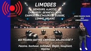 CHOC | ARLANC vs CARPENTRAS | 8&egrave;mes de Finale Coupe de France Fin des triplettes !