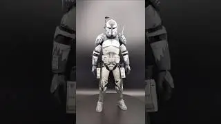 Wolffe #music #starwars #custom #hasbro #art #artist #artwork #painting #paint #clonewars #shorts