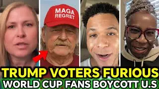 MAGA Voters FURIOUS as World Cup Fans CANCEL TICKETS & Boycott U.S. Causing Tourism COLLAPSE 