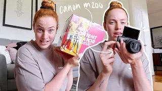 uhhhh... so I bought another camera 😳 unboxing the canon m200 + bts of filming with Kameron Monet!