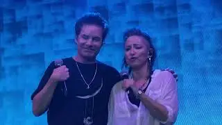 Train performing Bruises featuring KT Tunstall on the Train Sail Across The Sun cruise 2/16/25