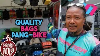 Astig na Local Made Bike Bags from Sackit PH | Pedal UP Bike Demo 2023