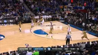 Mike Brey Notre Dame 5 Man Clear Out