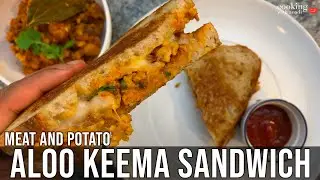 Easy Indian Aloo Keema Sandwich Recipe Anyone Can Try!